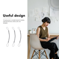 thumbnail image 4 of 8 Pcs Stylus Pen Lanyard Strap Retractable Holder Spring Rope Hanging Plastic Anti Lost for Women Black, 4 of 6