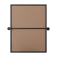 thumbnail image 2 of Elegant Kitchen and Bath Amoura 24X32 Pivot Mirror In Black, 2 of 15