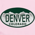 thumbnail image 2 of CafePress - Denver Colo License Plate Infant Bodysuit - Baby Light Bodysuit, Size Newborn - 24 Months, 2 of 4