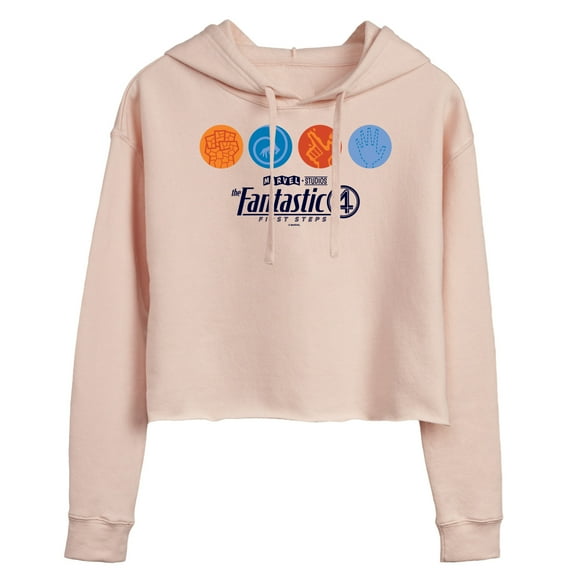 Marvel - Fantastic Four Icons - Women's Cropped Hoodie