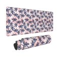 thumbnail image 2 of Disketp Gaming Mouse Pad Tropics Palm Trees Pattern Large Mouse Mat Long Extended Desk Pad Non-Slip Rubber Mice Pads Stitched Edges Thin Pad (11.8x31.5 Inch), 2 of 8