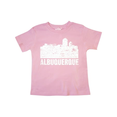 

Inktastic Albuquerque Skyline with Grunge Gift Toddler Boy or Toddler Girl T-Shirt