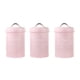 thumbnail image 2 of Tarros de almacenamiento de cocina Sunnimix juego de Botes Herméticos de 3 Piezas rosa, 2 of 8