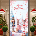 thumbnail image 5 of Holiday Decoration Merry Christmas Banner Nutcracker Theme Colorful Design Gift Box Snowflake for Christmas Party Winter Celebration Home Decor, 5 of 5