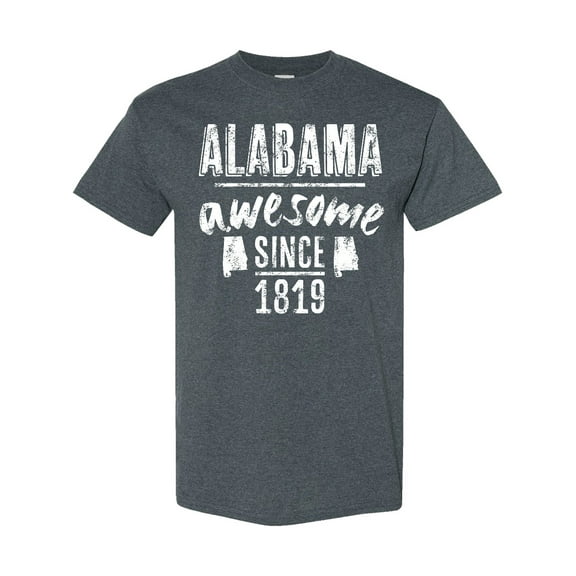 Inktastic Alabama Awesome Since 1819 T-Shirt