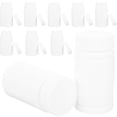thumbnail image 1 of BESTYASH 10Set White Plastic Empty Bottle Holder Small Pill Bottle 9x4 5in Cylindrical Leak Proof For Daily Use, 1 of 8