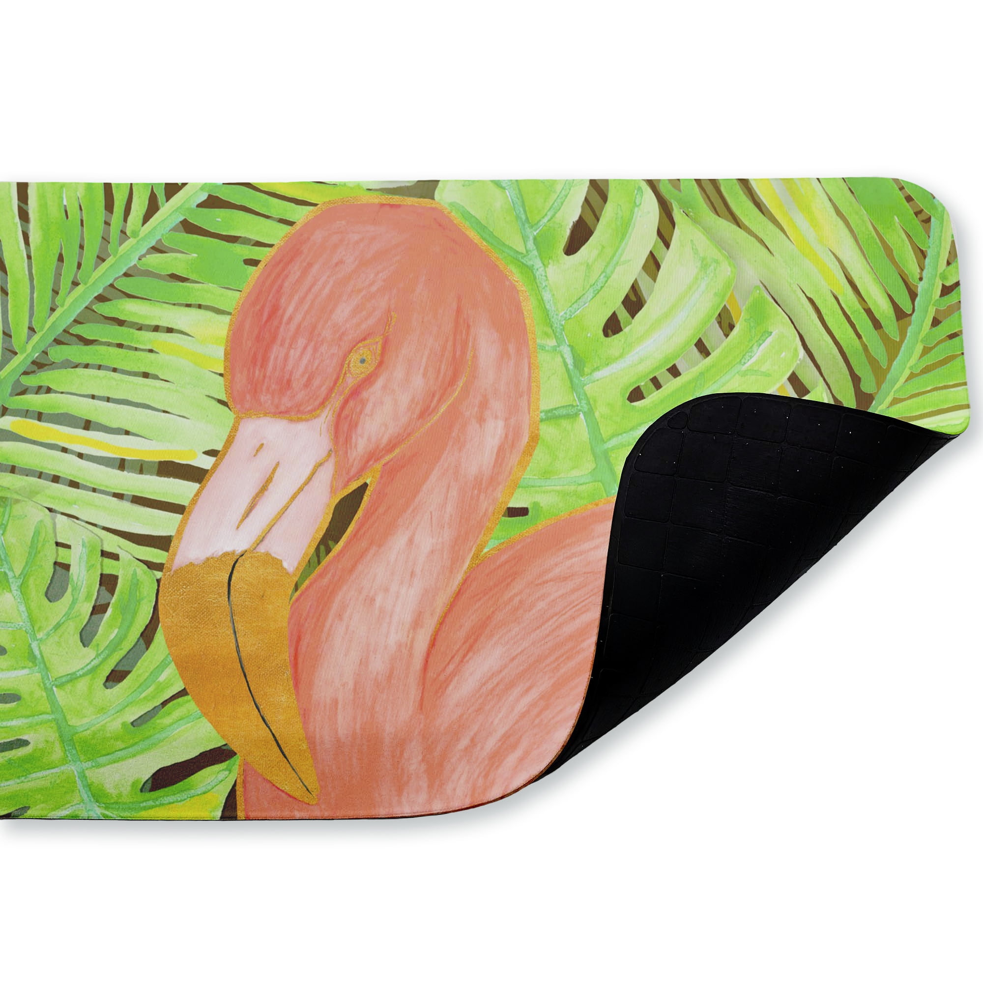Stupell Industries Tropical Flamingo Fauna Printed Anti-Fatigue Floor Mat, design by SunDance Group LLC