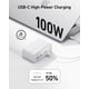 thumbnail image 4 of Estación de carga 7 en 1 Anker de 100 W, 3 AC, 4 USB, cable de 1,5 m, 4 of 9