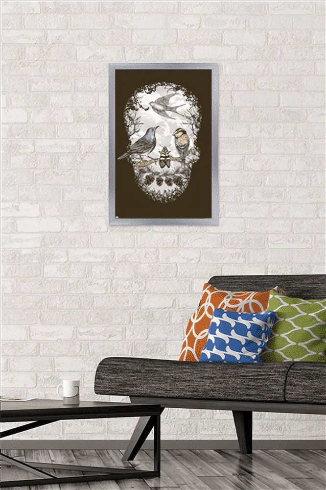 Jim Baldwin - Double Dog Dare Wall Poster, 14.725" x 22.375" Framed