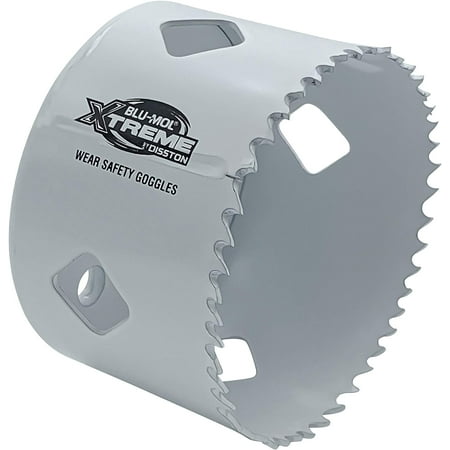UPC: 0035781014915 | 5874B 3-1/4  Bi-Metal Hole Saw  Disston Company  EACH  EA  Blu-mol xtreme. Bi-me