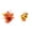 Orange,Yellow, variant on 2PC 8.7 Inch Thanksgiving Fall Halloween Artificial Potted Flowers with Pumpkin Sunflower Maple Leaf for Autumn Harvest Table Centerpiece, Fake Plant for Home Decor