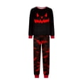 thumbnail image 5 of Racifhz Halloween Pajamas Family Matching Loungewear Set Cozy Long Sleeve Shirt and Pants Pumpkin Print Sleepwear for Holiday Party and Cozy Autumn Fall Family Nights, Men Size:XL, 5 of 6