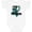 AA-White, variant on Inktastic I Wear Teal for My Grandma Ovarian Cancer Awareness Boys or Girls Baby Bodysuit