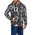 thumbnail image 2 of Honeii In Pizza We Crust Art Print Hoodies for Men, Pullover & Full Zip, Breathable Zip up Hoodie, Sweatshirt-XX-Large, 2 of 5