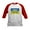 Red/White, variant on CafePress - Pray For Ukraine Baseball Jersey - Kids Cotton Baseball Jersey, 3/4 Sleeve Shirt