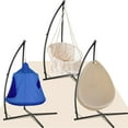 Arlopu Hammock Chair Stand, Heavy Duty XBase Steel Stand for Hanging