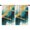 Teal Gold Marble-2, variant on Blackout Kids Curtains,Teal Gold Marble Childrens Insulated Curtains Set Of 2,Bedroom Essentials,Toddler Room Decor 42x54in(106x137cm)