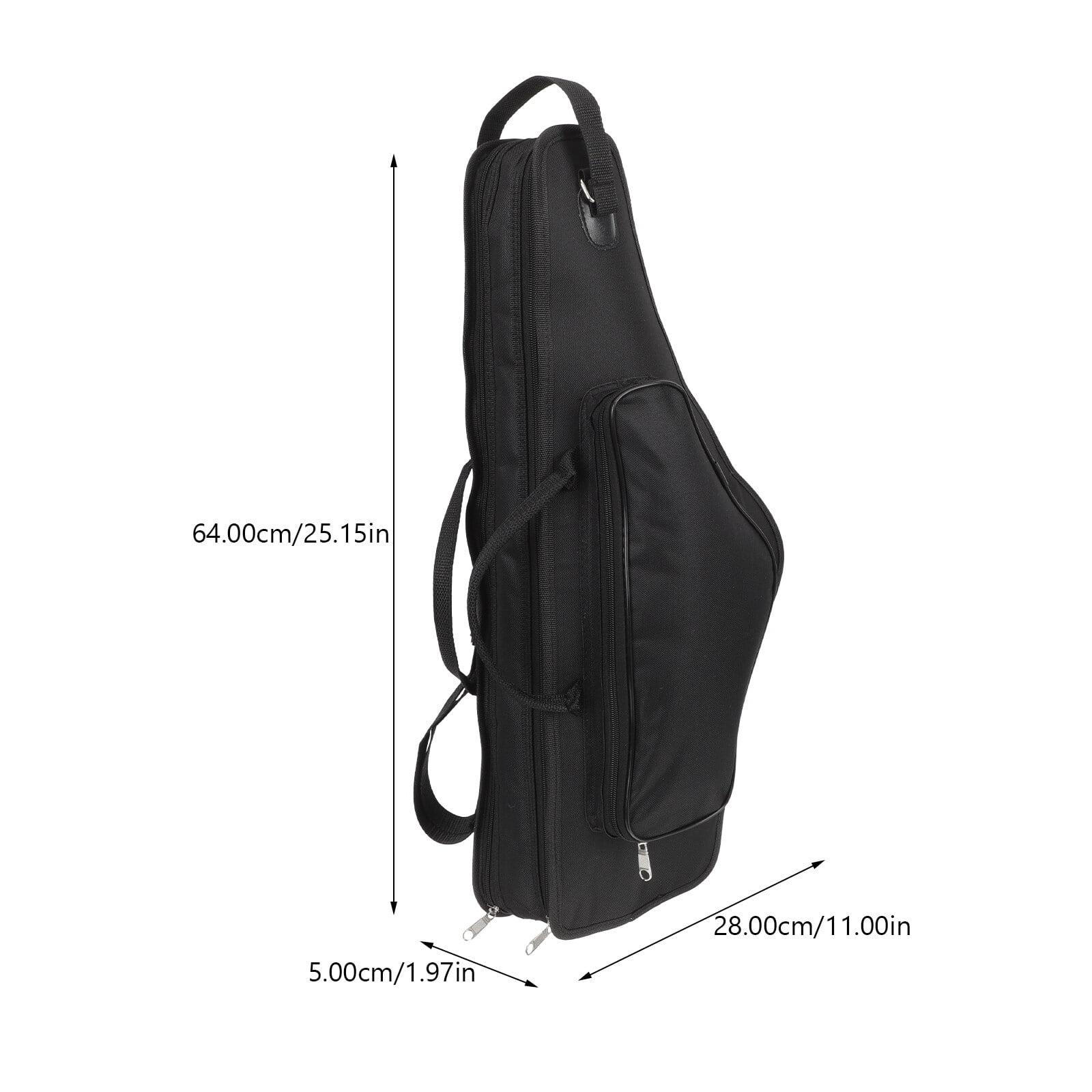 GAXIRE Alto Saxophone Soft Case Cotton Lining 1Set 25.15X11.00X1.97in