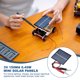 thumbnail image 4 of Uxcell 2Pcs 3V 0.45W 150mA Paneles solares mini, pequeño panel de celda solar policristalina con cable para kits de materiales de juguetes eléctricos de bricolaje, 60 x 55mm, 4 of 6