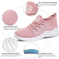 thumbnail image 3 of CHICVOMEY Breathable Mesh Sneakers for Women Running Shoes with Non-Slip Sole Comfortable Walking Shoes Sneakers for Work Casual Tennis Workout, 3 of 9