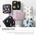 thumbnail image 2 of 4Pcs Sanitary Napkin Storage Bags Nursing Pad Holders Coin Storage Bags Portable Lipstick Bags, 2 of 3