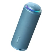 T8 IPX7 Waterproof Wireless Speaker with 40W Powerful Speaker,360°Immersion,18Hrs Playtime,Light Show,TWS Bluetooth Pairing for Outdoor/Party/Beach/Travel/Gifts