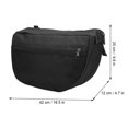 thumbnail image 4 of Bolsa De Almacenamiento Para Cochecito De Bebé Mgaxyff Negra De Gran Capacidad, 4 of 8