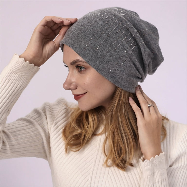 Clearance! Fdelink Beanie Hat Winter Hats Knitted Double  display picture 2