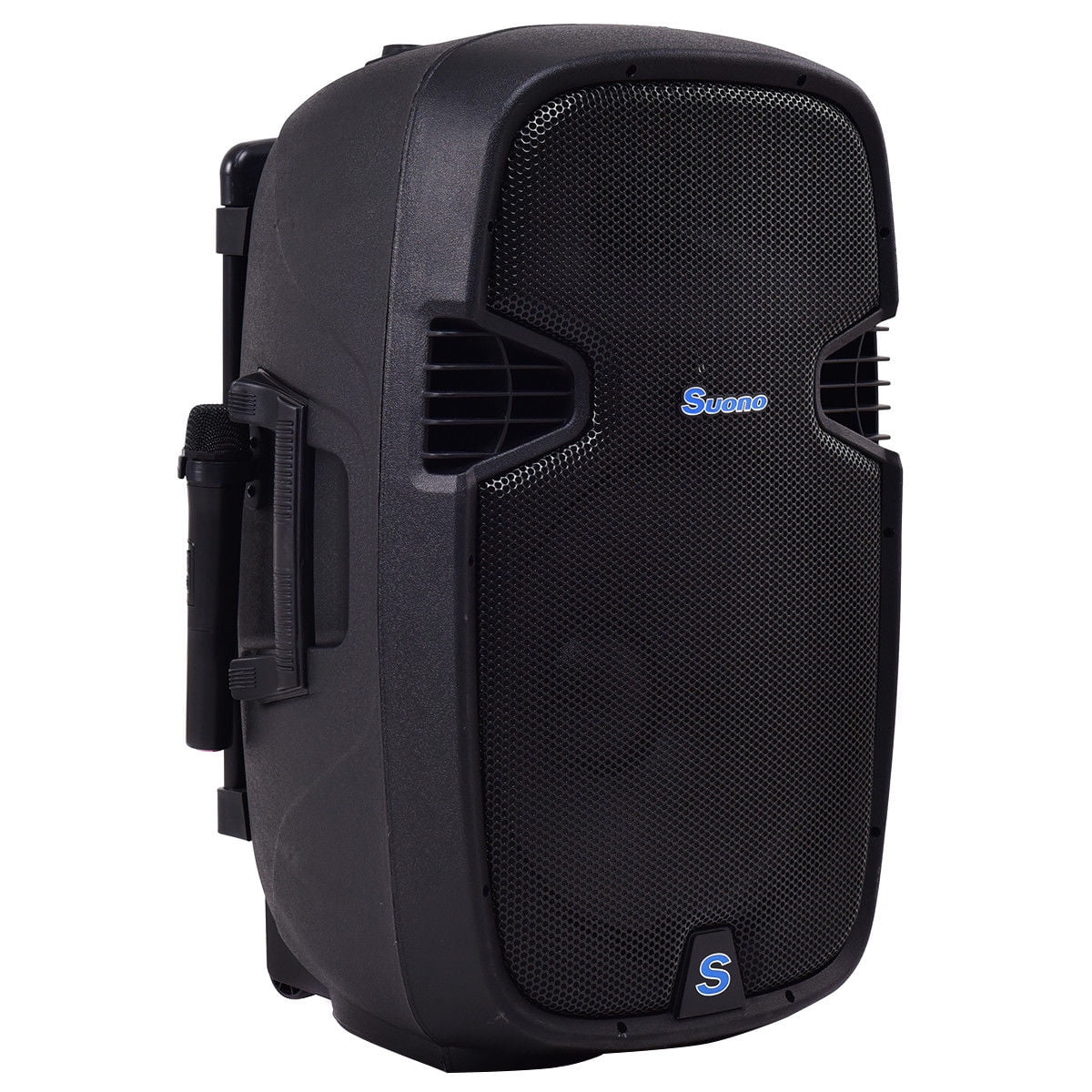 Portable 15'' 1000W Rechargable Battery Powered Speaker DJ/PA System