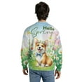 thumbnail image 5 of Corgi Hello Spring Time Flower Floral Nature All Over Print 3D Sweatshirt Unisex Merch Welsh Corgi Dog Lover Gifts Idea - 02031, 5 of 6