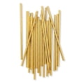 thumbnail image 1 of Weddingstar 4548-55 Gold Foil Fancy Paper Drinking Straws, 1 of 2