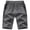 Dark Gray, variant on BUWTTED Mens Athletic Shorts with Zipper Pockets 9 Inch Cotton Black Sweat Shorts with Drawstring Elastic Waist Running Gym Workout Shorts
