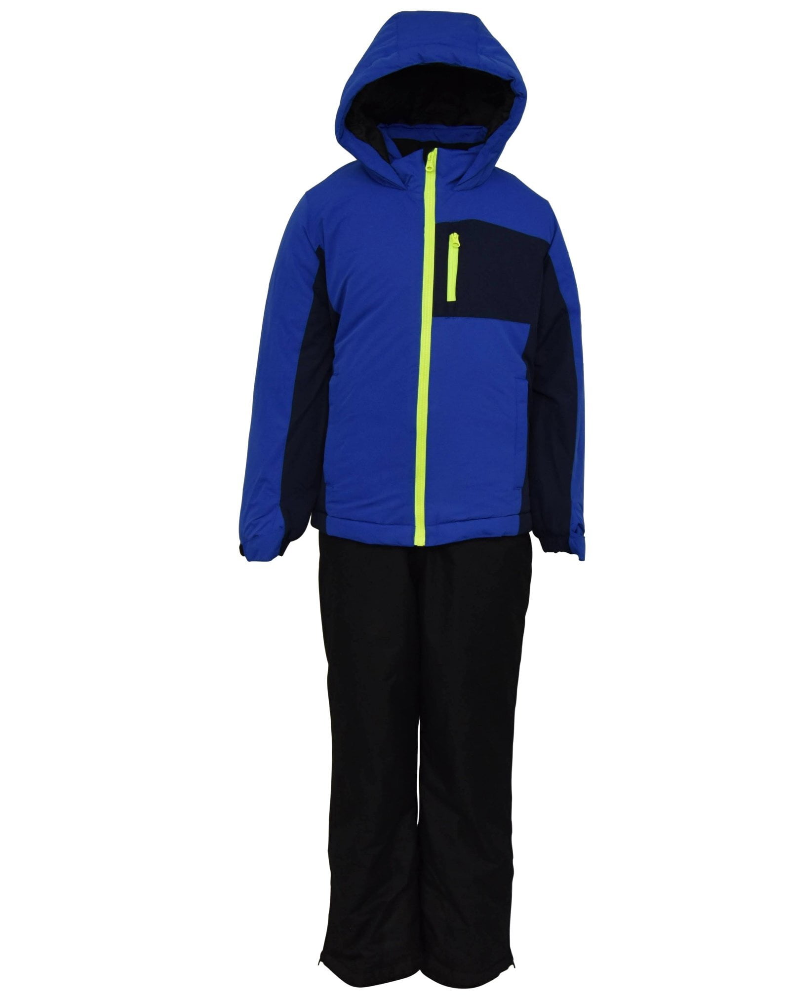 Snow Country Outerwear Boys 818 Youth 2 Pc Snowsuit Jacket Ski Bibs