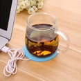thumbnail image 2 of Tapis Chauffant pour Tasse USB Coussinet Chaud sous-Verre Isolant Électrique pour Café Thé, 2 of 4