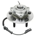 thumbnail image 6 of Detroit Axle - Front Wheel Bearing Hubs Brake Kit for 2009-2011 Dodge Ram 1500, Wheel Bearing Hubs Drilled Slotted Disc Brake Rotors Ceramic Brakes Pads Replacement : 13.23" inch Rotor, 6 of 7