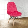 thumbnail image 4 of Shaggy Dog Hot Pink Accent Chair, 4 of 6
