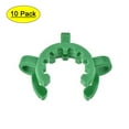 thumbnail image 1 of Unique Bargains Lab Joint Clip, Plastic Clamp Mounting Clips for 24/25 or 24/40 Glass Taper Joints Laboratory Connector Green 10Pcs, 1 of 4