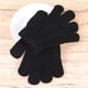 thumbnail image 4 of 12 pares de guantes de punto gruesos para niños, nuevos y a la moda, cálidos guantes de invierno, mitones elásticos para niños y niñas, accesorios para las manos (negros), 4 of 5