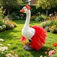 thumbnail image 5 of Inerposs Goose Clothing Set, Porch Decor, Garden Outfit, Chiffon Skirt, Outdoor Decoration, Perfect for Lawn Gooses, 5 of 8