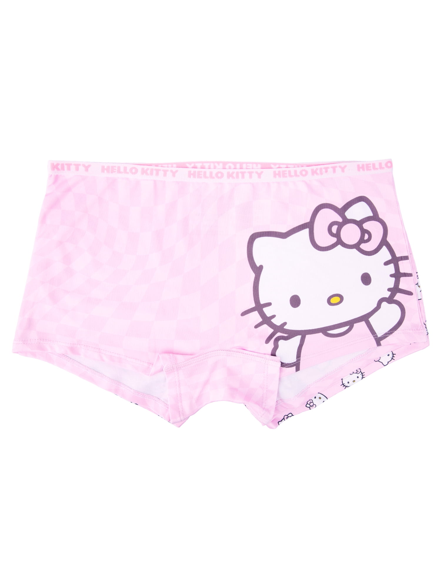 Hello Kitty Woman's and Juniors Boyshort Underwear, 2-Pack, Size S-XL
