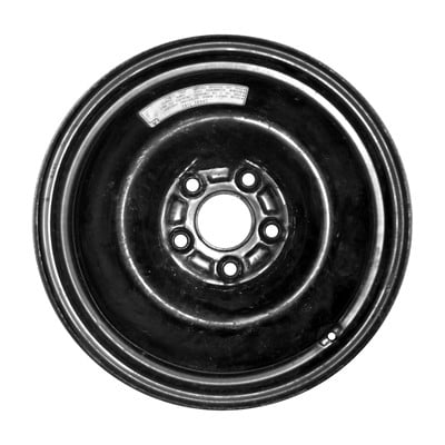 KAI 16 X 4 Reconditioned OEM Steel Wheel, All Painted Black, Fits 2016-2020 Honda Civic Coupe