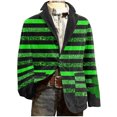 thumbnail image 4 of Ceisia Men's Corduroy Button-Up Party Coat with Pockets Stylish Casual Ceremonial Outerwear Gift, 4 of 8