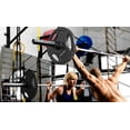 thumbnail image 2 of Clout Fitness - Abrazaderas para barra olímpica, collares, par de clips de peso de liberación rápida para barra de 2 pulgadas, color negro, 2 of 5