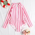 thumbnail image 4 of Xinhuaya 2-8T Girl Romper Swimwear One Piece Bikini Swimsuits Long Sleeve Rash Guard Bathing Suit Bow Sport Beach Sets, 4 of 5