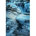 thumbnail image 2 of Podt, Martin 17x24 White Modern Wood Framed Museum Art Print Titled - Winter Ice, 2 of 4