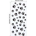 thumbnail image 2 of 100 pieces of pet paw printed cone-shaped glass paper bag, heat sealed candy bag, dog gift bag, 2 of 5