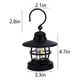 thumbnail image 3 of Linterna de exterior estilo vintage | Lámpara solar colgante de gas | Lámpara de camping portátil con batería externa | Lámpara decorativa para jardín, patio, senderismo y pesca, 3 of 5