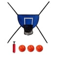 thumbnail image 2 of LEEYNEER Children Trampoline Trampoline Basketball Attachment Backyard Basketball Hoop Soft Hoop Set For Kids Trampoline Game Accessory Gym Basketballs Set Garden Activity For Men And Wom, 2 of 8