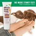 thumbnail image 5 of Miracle Foot Repair Cream, (1 oz / 3 Pack) Repairs Dry Cracked Heels and Feet, Diabetic-Safe, 60% Pure Ultra Aloe Moisturizes, Softens, and Repairs,Relief from Discomfort of Ingrown Toenails, 5 of 9
