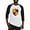 Black/White, variant on CafePress - Delta Chi Full Color Icon Baseball Jersey - Cotton Baseball Jersey, 3/4 Raglan Sleeve Shirt